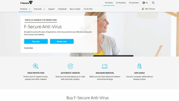 F-Secure Antivirus 1 Year | 1 PC