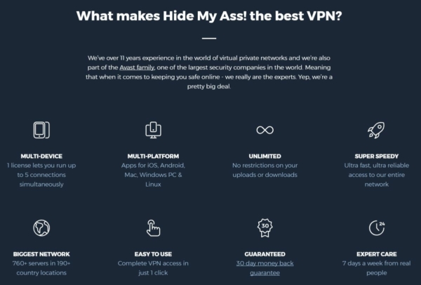 HMA! Pro VPN 3-Year / Unlimited Devices