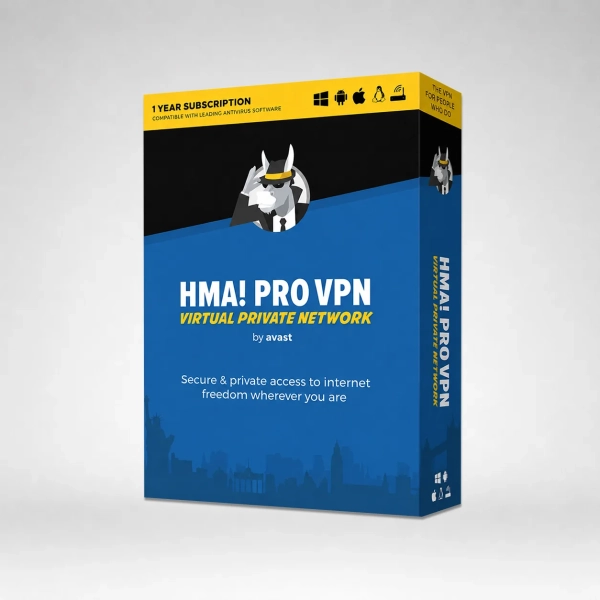Avast HMA! Pro VPN 2-Year | Unlimited Devices (Windows/Android/iOS/Mac OS)