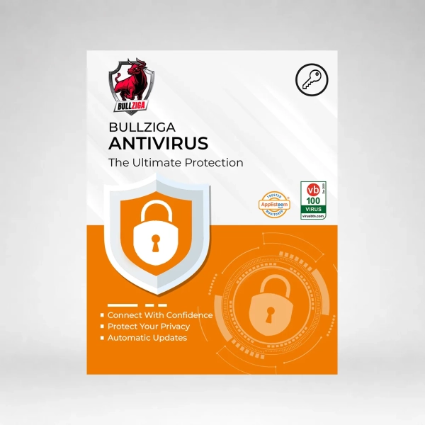 BullZIGA Antivirus Software for Windows 1-Year | 3-Device