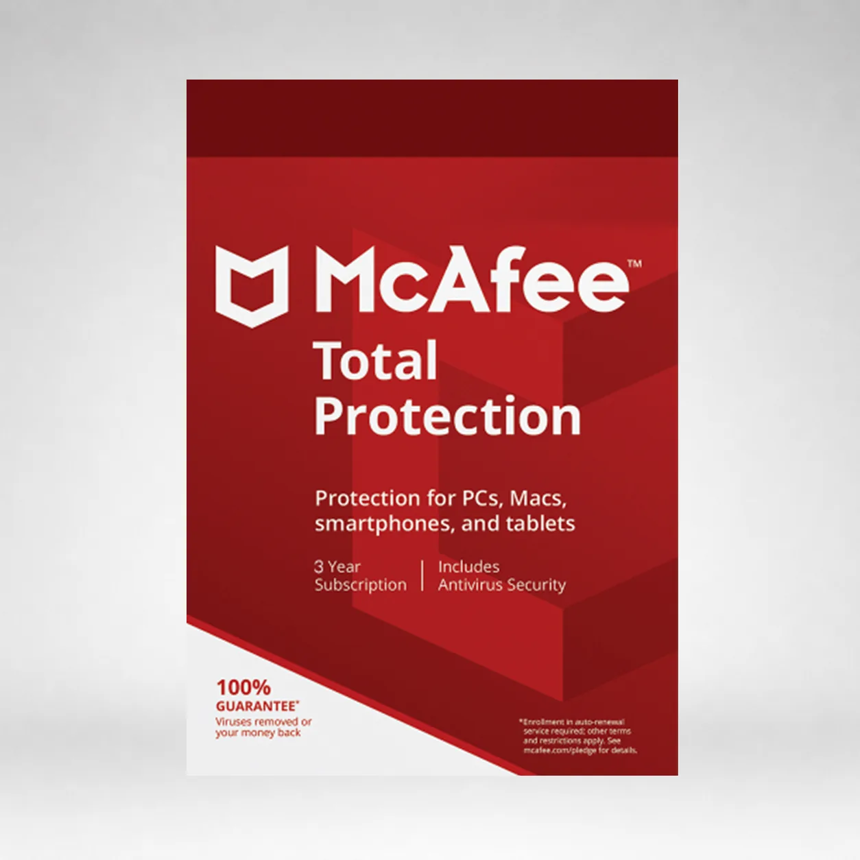 McAfee Total Protection 1-Year | 10-Device (Windows/Mac OS/Android/iOS)